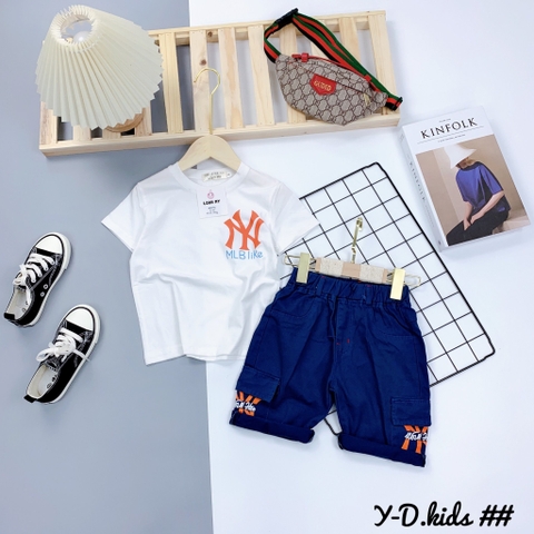 BTD028-Set cotton NY quần kaki (XẢ)