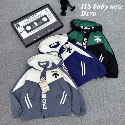 K113-Áo khoác gió lỳ mũi tên (19.35.105)