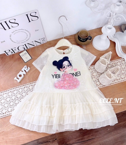 V277-Váy ren 2 lớp cô bé lai bèo (12.32.281)