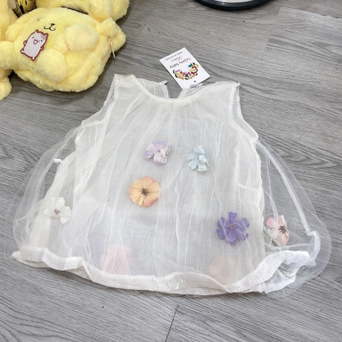 A203-Áo lưới sát nách hoa rơi (10.24.225)