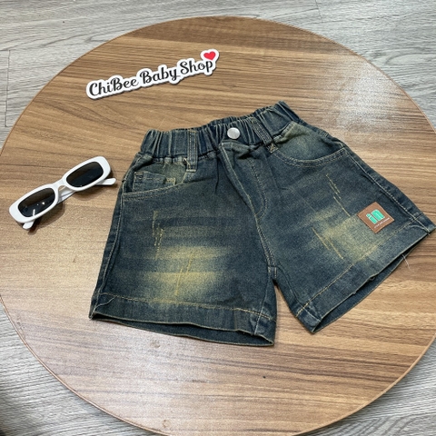 Q318-Quần jean đùi gái IN màu bụi (13.20kg)