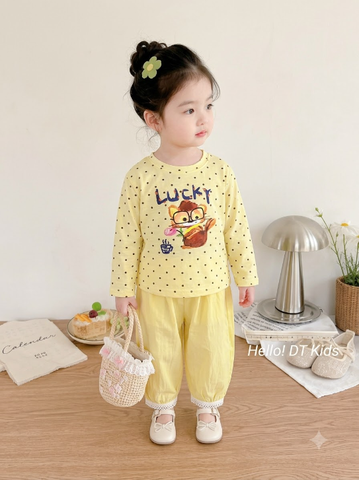 G904-Set giấy chấm bi quần gió dài (10.16kg)