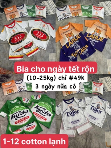 B466-Bộ cotton lạnh đùi Bia (10.22kg)