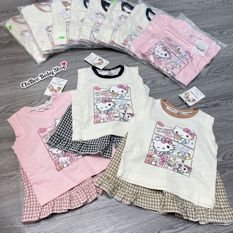G891-Bộ cotton SN Kitty q caro (10.18kg)