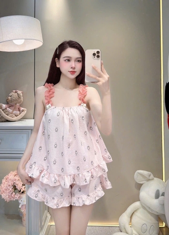 N061-Bộ ngủ 2 dây đũi đùi 40-60kg