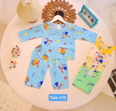 B602-Bộ lanh dài bé trai S1/12 (07.13kg)
