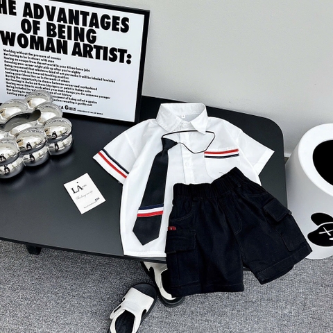 Q187-Quần kaki đen túi hộp (08.20)