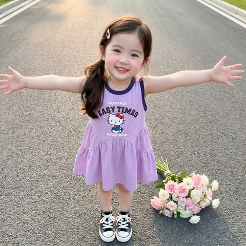 V390-Váy cotton SN Kitty viền (14.22kg)