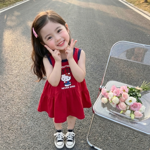 V390-Váy cotton SN Kitty viền (14.22kg)