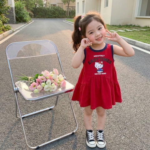 V390-Váy cotton SN Kitty viền (14.22kg)