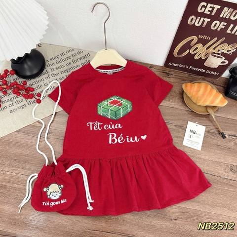 V313-Váy Tết bé iu Gái NB (8.28kg)