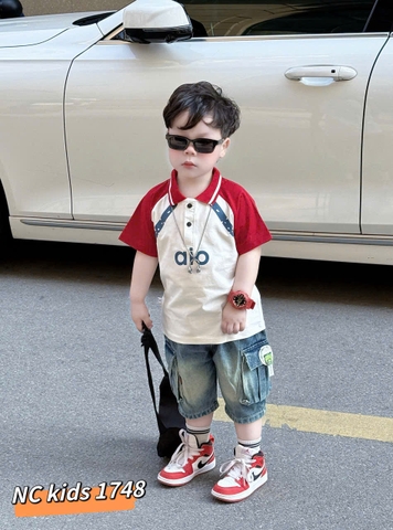 T573-Set polo Alo viền q jean (08.28kg)