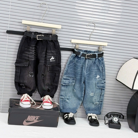 Q295-Quần baggy túi rách Company (15.35kg)