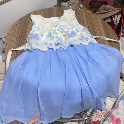 V354-Váy voan SN hoa thêu 2 tầng (20.30kg)