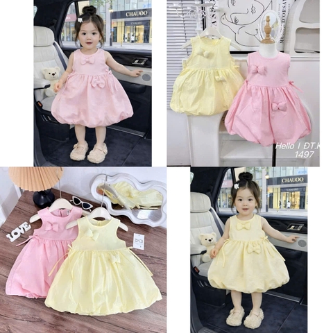 V373-Váy đũi SN nơ nổi dáng bí (08.18kg)