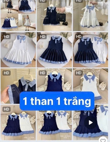V375-Váy thun SN polo phối caro (08.20kg)