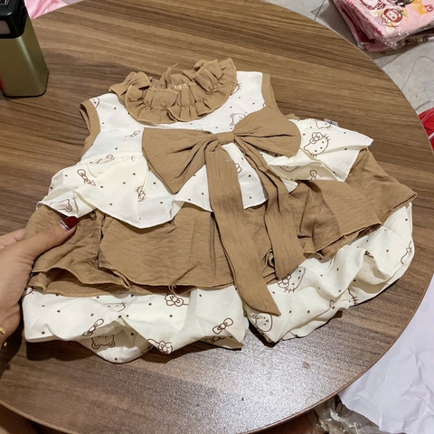 G785-Set đũi Kitty nâu q bí (07.13kg)