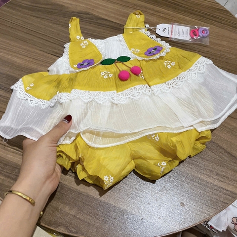 G789-Set bộ tơ 2dây vàng q bí (07.15kg)