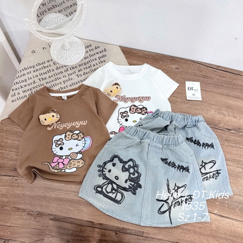 G791-Set bò Kitty cv q jean (08.18kg)