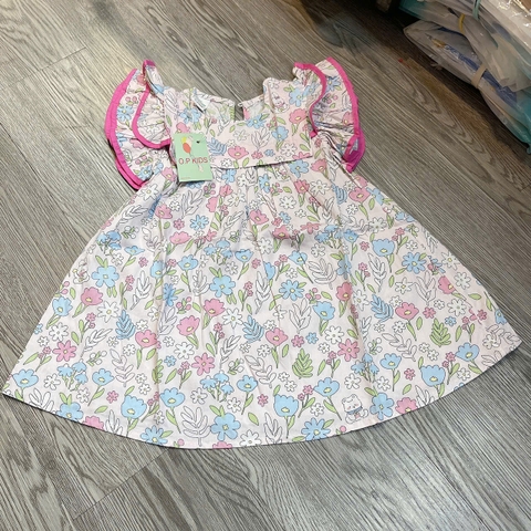 V383-Váy SN thô hàn OP hoa nhí hồng (09.23kg)