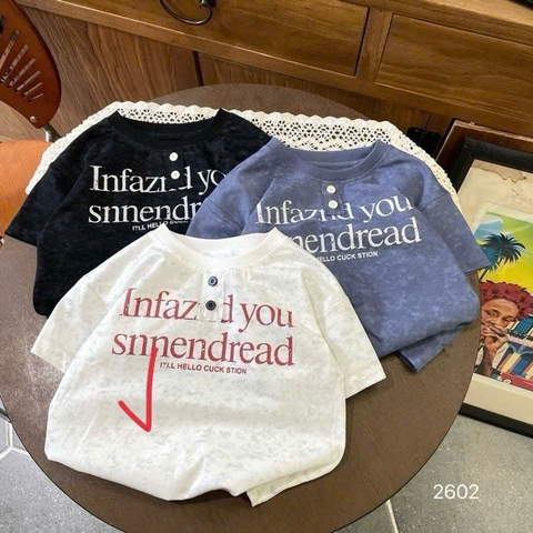 A394-Áo thun QC TXR xám loang INFAZ (10.20kg)