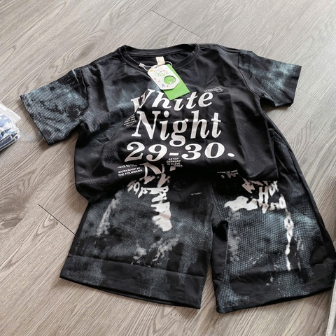 T672-Bộ cotton loang đen Night (25.42kg)