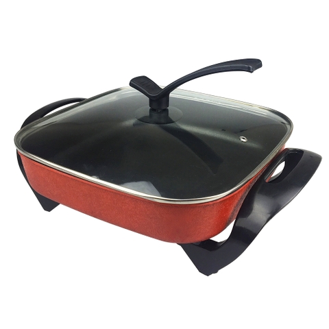 Nồi lẩu điện vuông chống dính 5L GreenCook GCEH30