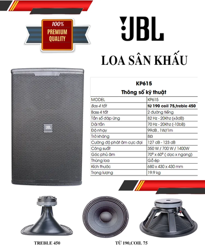Loa FULL JBL KP-615 nhập khẩu