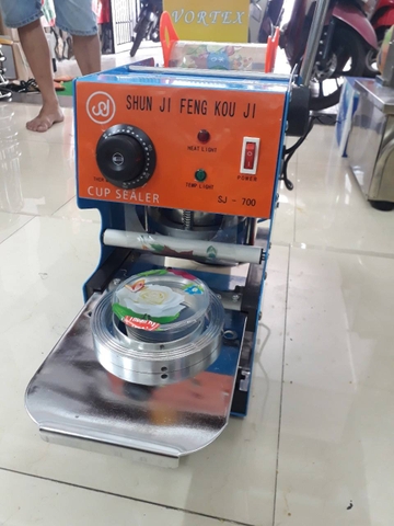 Máy ép miệng ly Shunji SJ-700 500ml-700ml