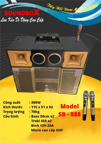 LOA SOUNDBOX - Model SB 888