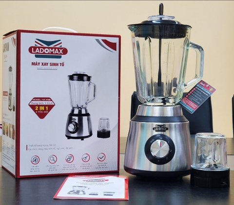 MÁY XAY SINH TỐ ĐA NĂNG LADOMAX HA-9168-2 - ĐEN
