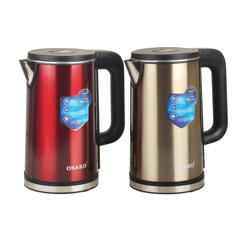 Ấm siêu tốc 2 lớp 1.8L Osako OSA- 250