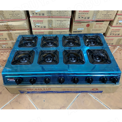 Bếp GAS 8 đầu Công Nghiệp