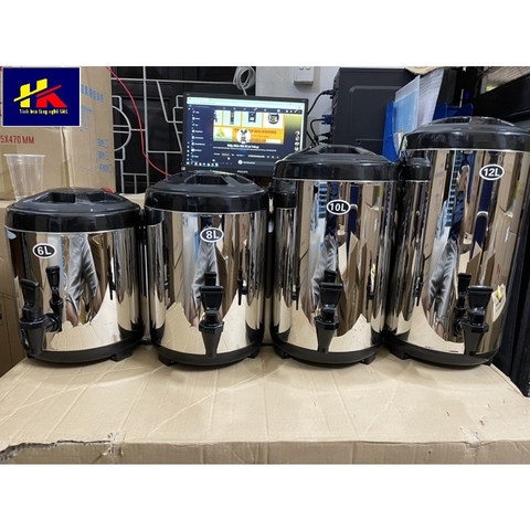 Bình Giữ Nhiệt  Ủ Trà Ủ Sửa 8lit-10lit-12lit