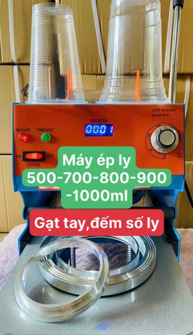 Máy ép ly 500ml-1000ml Honke (có số)