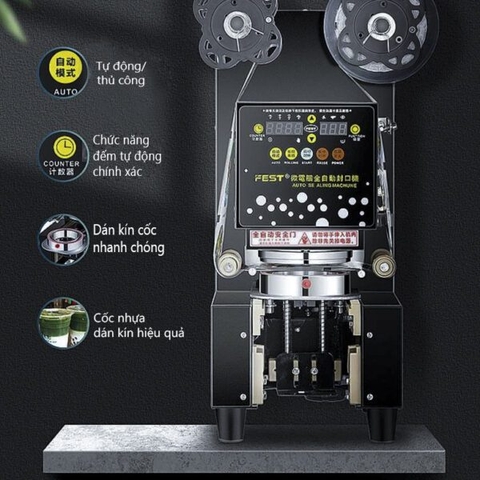 Máy ép tự động Đài Loan Fest 895H 500ml -700ml