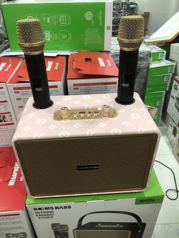 Loa Bluetooth Karaoke BoomBass M4202