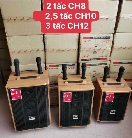 Loa Kéo Di Động JBA CH8 CH10 CH12