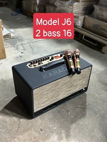 Loa xách tay Soundbox J6, 3 đường tiếng 2 bass 16cm
