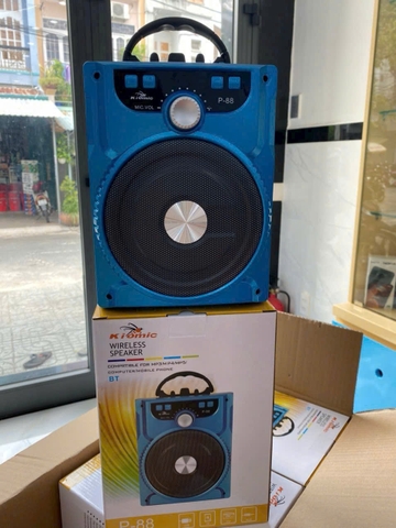 Loa bluetooth, karaoke Kimic P88