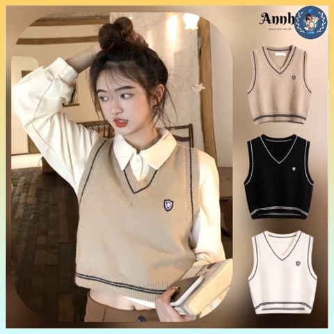 [A109] Áo len thun Montoghi dệt kim GILE LẺ kiểu dáng năng động có logo trẻ trung Hàn Quốc - L2M  (Hot)