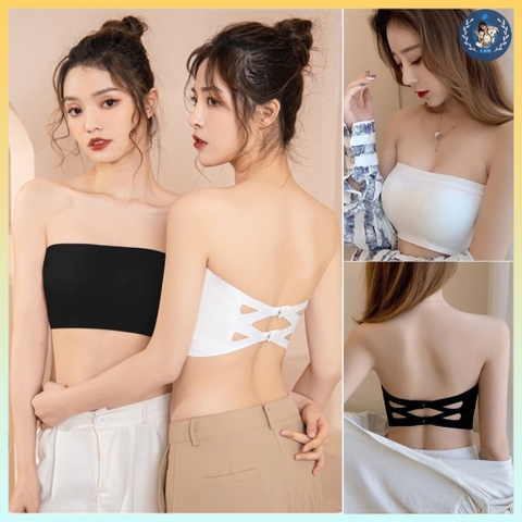 [B003] ÁO BRA su đúc cài sau KHÔNG DÂY mềm mịn mát siêu gợi cảm dễ phối đồ - L2M