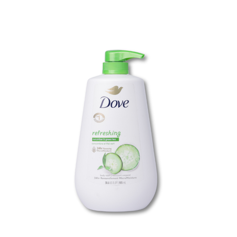 Dove Body Wash Cool Moisture With Pump 30.6 OZ
