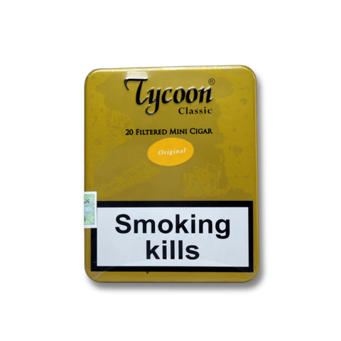 Tycoon Mini Cigar Tin Box 20's - Original