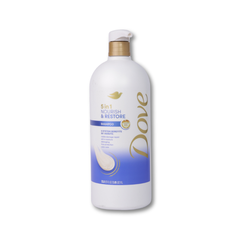 Dove Nourish & Restore 5in1 Shampoo - 33.8oz