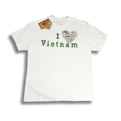 AO THUN TRANG I LOVE VIETNAM CFSD