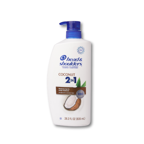 Head & Shoulders  2 in 1 Shampoo and Conditioner Coconut, 28.2 oz