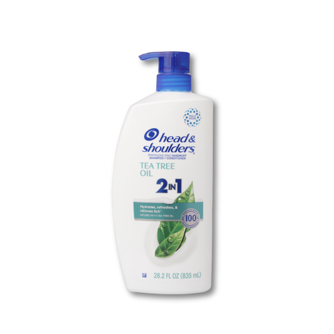 Head & Shoulders  2 in 1 Shampoo and Conditioner Tea Tree Oil, 28.2 oz