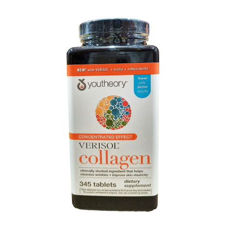 Youtheory Concentrated Effect Verisol Collagen, 345 Ct