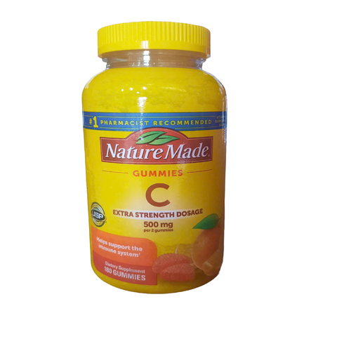 Nature Made Extra Strength Vitamin C 500 mg, 180 Gummies